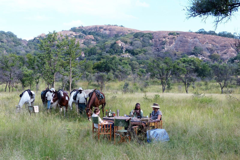 Paardrijd safari Zimbabwe Matobo