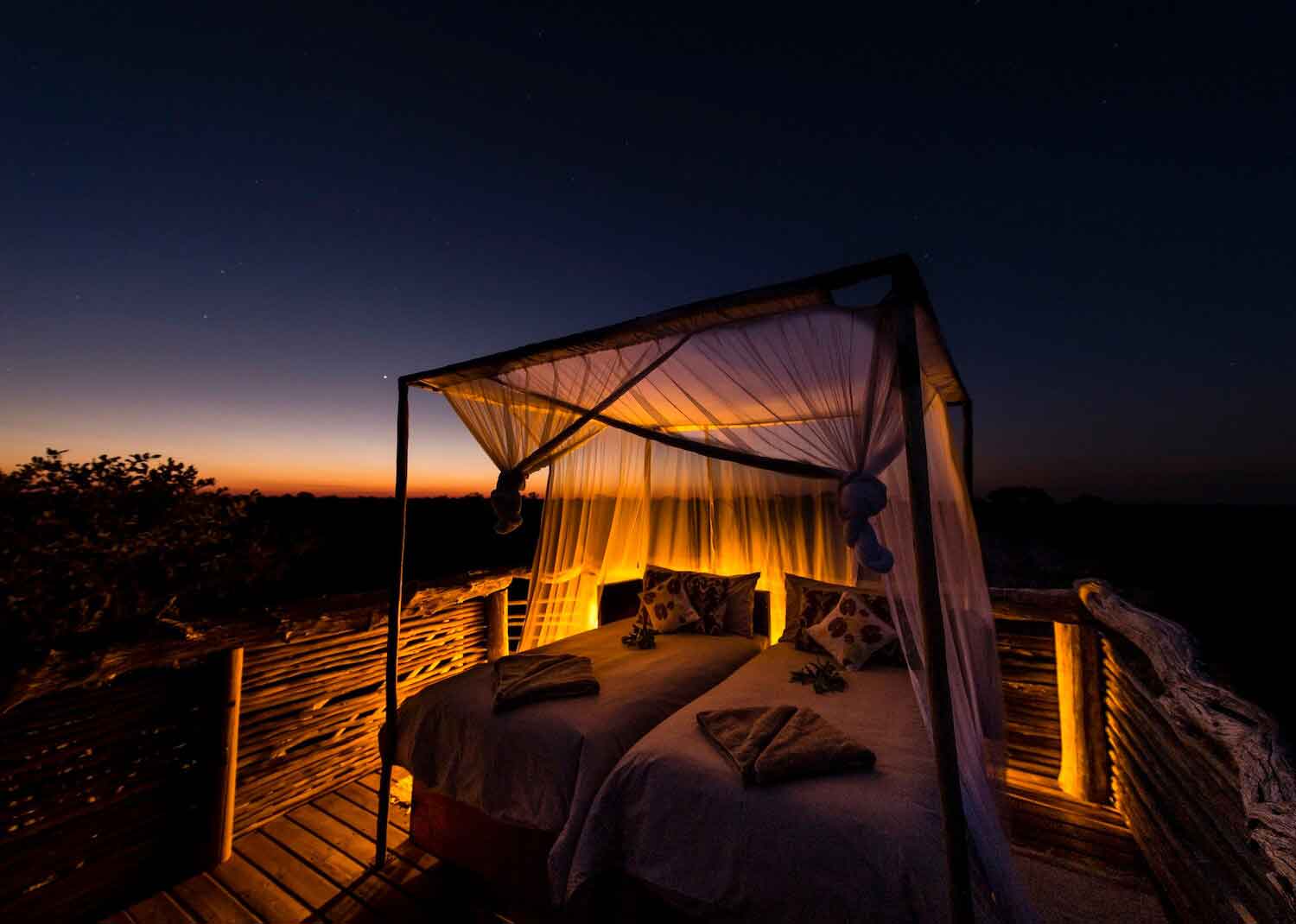 Skybed Treehouse - Khwai Botswana